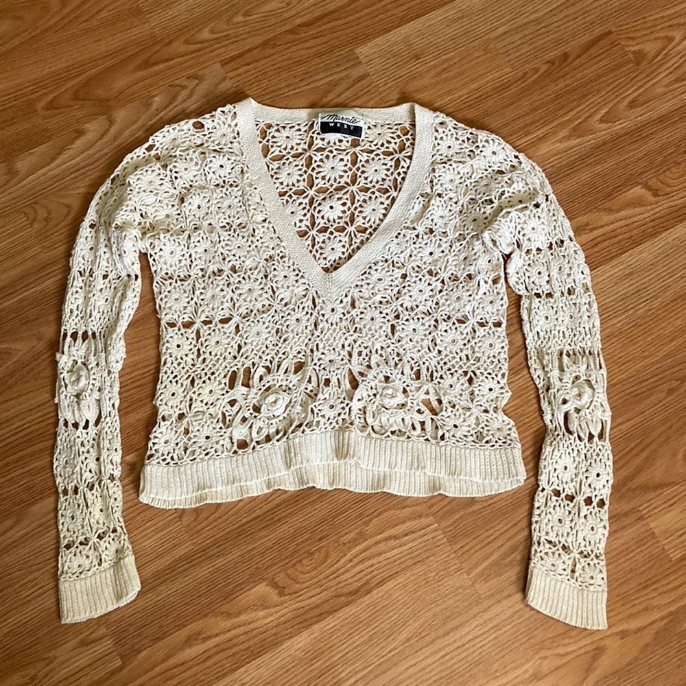 Marnie West Crotchet Top